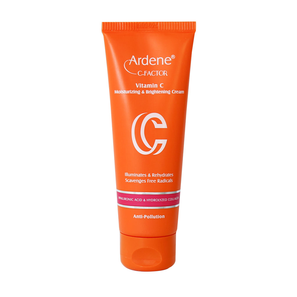 کرم روز مرطوب کننده و روشن کننده تیوپی حاوی ویتامین C سی فکتور آردن 3 Arden Vitamin C Moisturizing And Brightening Cream 75 ml - داروخانه آنلاین بوکان
