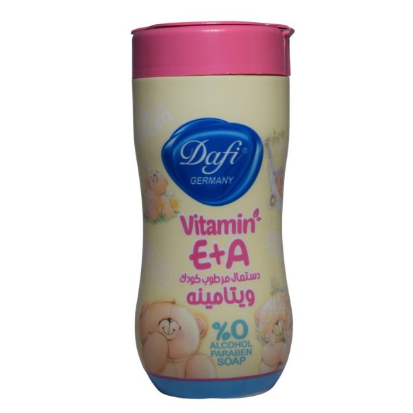 Dafi Vitamin E A Wet Wipes 41200008 - داروخانه آنلاین بوکان