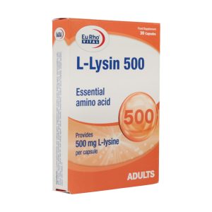 Eurho Vital L Lysin 500 Mg Caps - داروخانه آنلاین بوکان