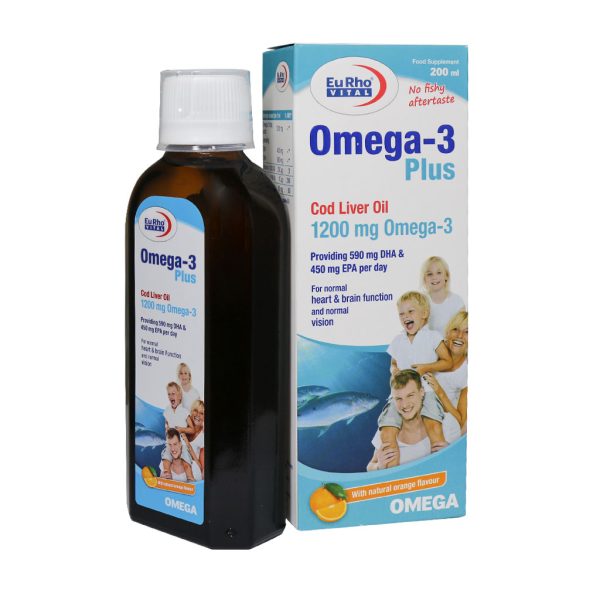 Eurho Vital Omega 3 Plus - داروخانه آنلاین بوکان