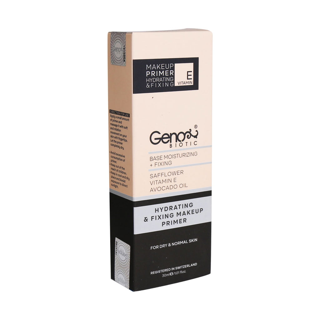 پرایمر صورت پوست خشک و معمولی ژنوبایوتیک 3 Geno Biotic Make up Primer For Dry and Normal Skin 30 ml - داروخانه آنلاین بوکان