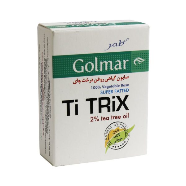 Golmar 100 Vegetable Base Super Fatted Soap 100 g - داروخانه آنلاین بوکان