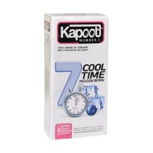 Kapoot 1 Cool Time Condoms 12 pcs - داروخانه آنلاین بوکان