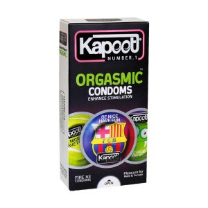 Kapoot Orgasmic Condoms 12 Pcs - داروخانه آنلاین بوکان