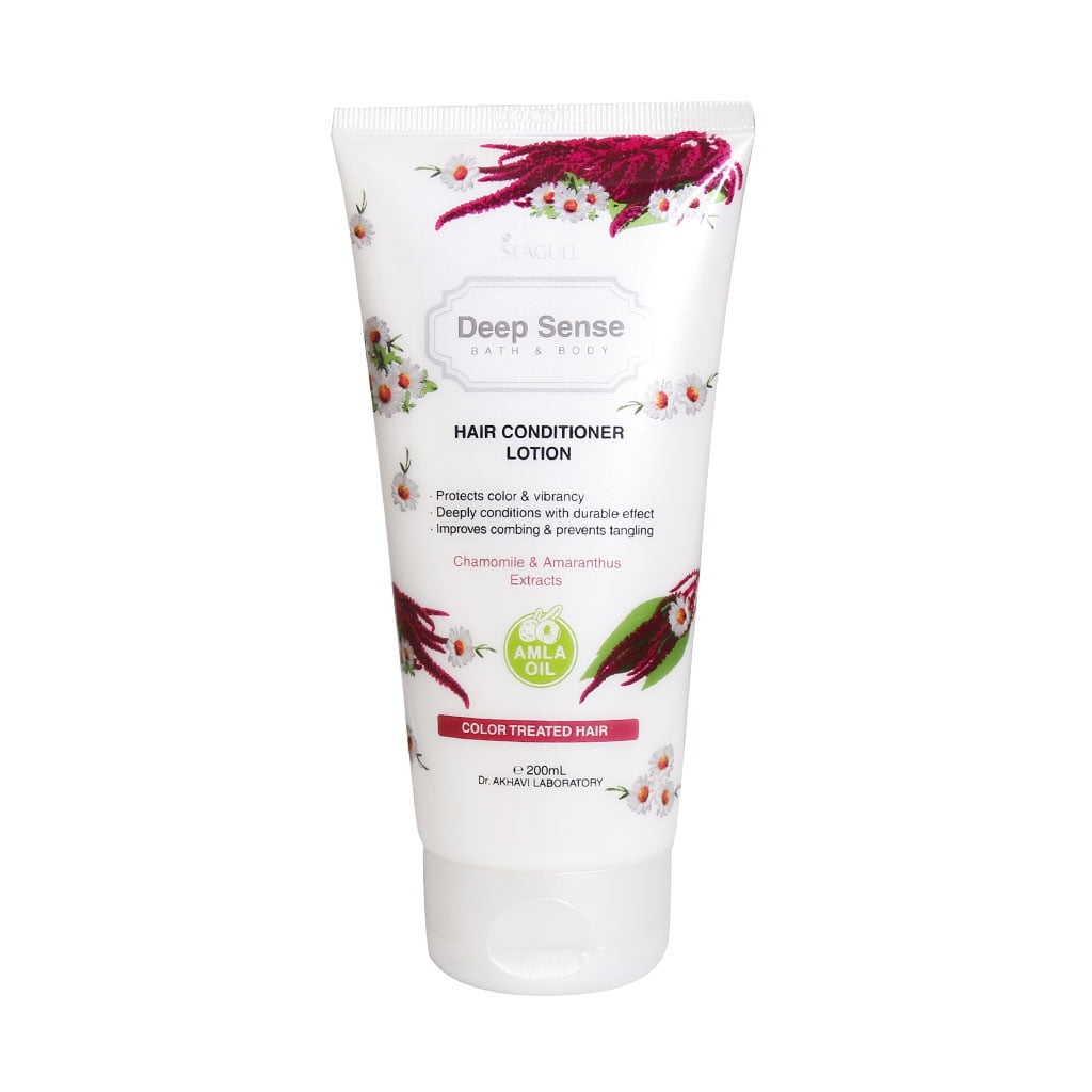 لوسیون نرم کننده موهای رنگ شده دیپ سنس 3 Seagull Deep Sense Dyed Hair Conditioner Lotion 200 ml - داروخانه آنلاین بوکان
