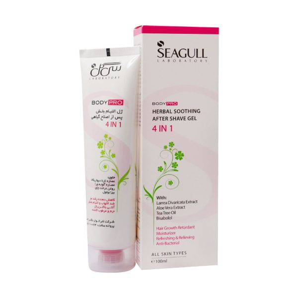 Seagull Herbal Soothing After Shave Gel 100 ml - داروخانه آنلاین بوکان