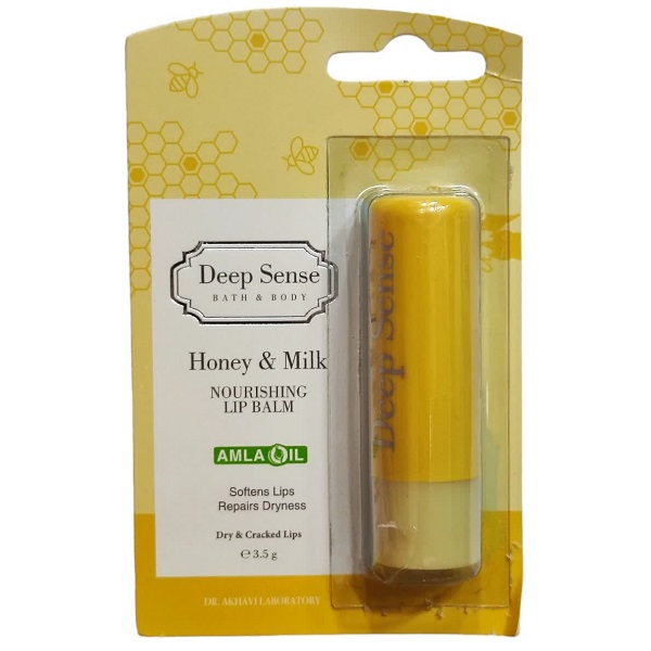 deep sense honey milk nourishing lip balm - داروخانه آنلاین بوکان