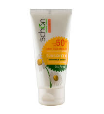 کرم ضد آفتاب بی رنگ فاقد چربی SPF50 شون