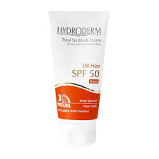 کرم ضد آفتاب فاقد چربی بژ متوسط SPF50 هیدرودرم