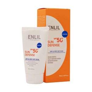 Enlil Sun Defense SPF50 Cream For Dry Skin 50 - داروخانه آنلاین بوکان