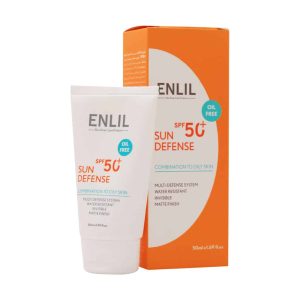 Enlil Sun Defense SPF50 Cream For Oily Skin 50 - داروخانه آنلاین بوکان